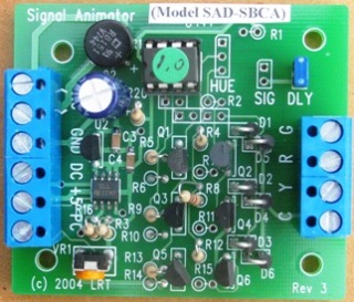 Logic Rail Signal Animator for 3 position semaphors