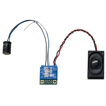 HO 16-Bit Steam Sound-Only Decoder with embedded Speaker 
